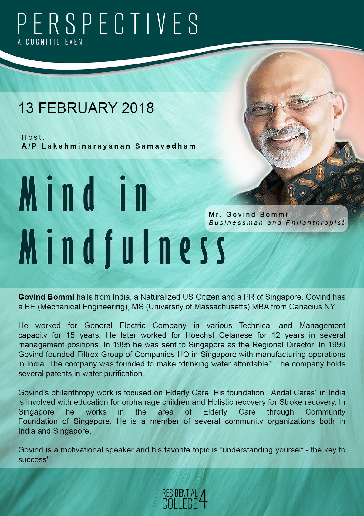 Mind in Mindfulness Poster